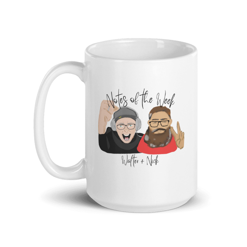 Now You Know So You Can Grow, Notes of the Week (Left Handed) - Coffee Mug