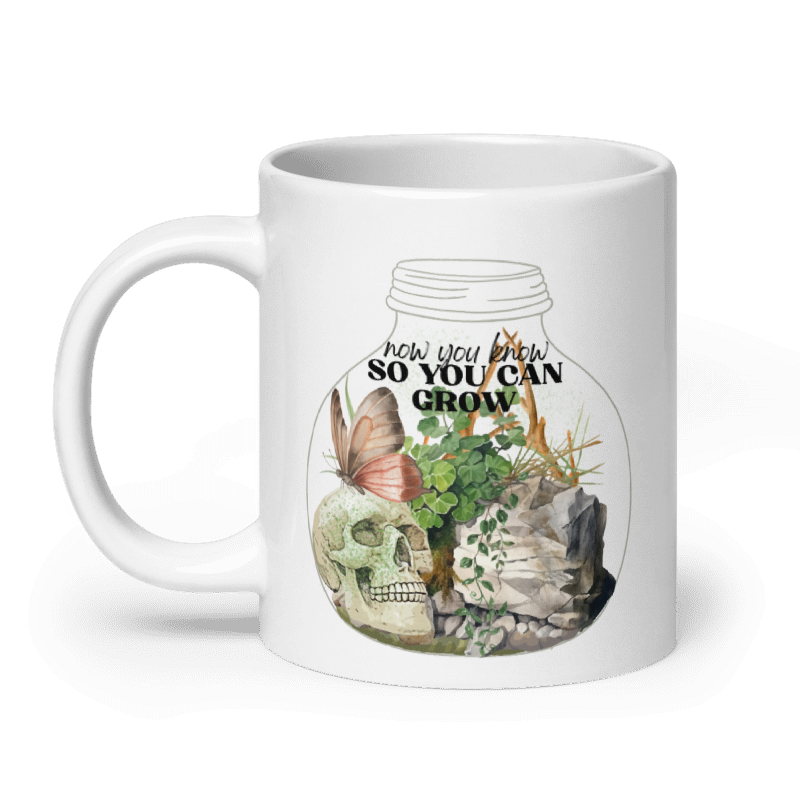 Now You Know So You Can Grow, Notes of the Week (Right Handed) - Coffee Mug