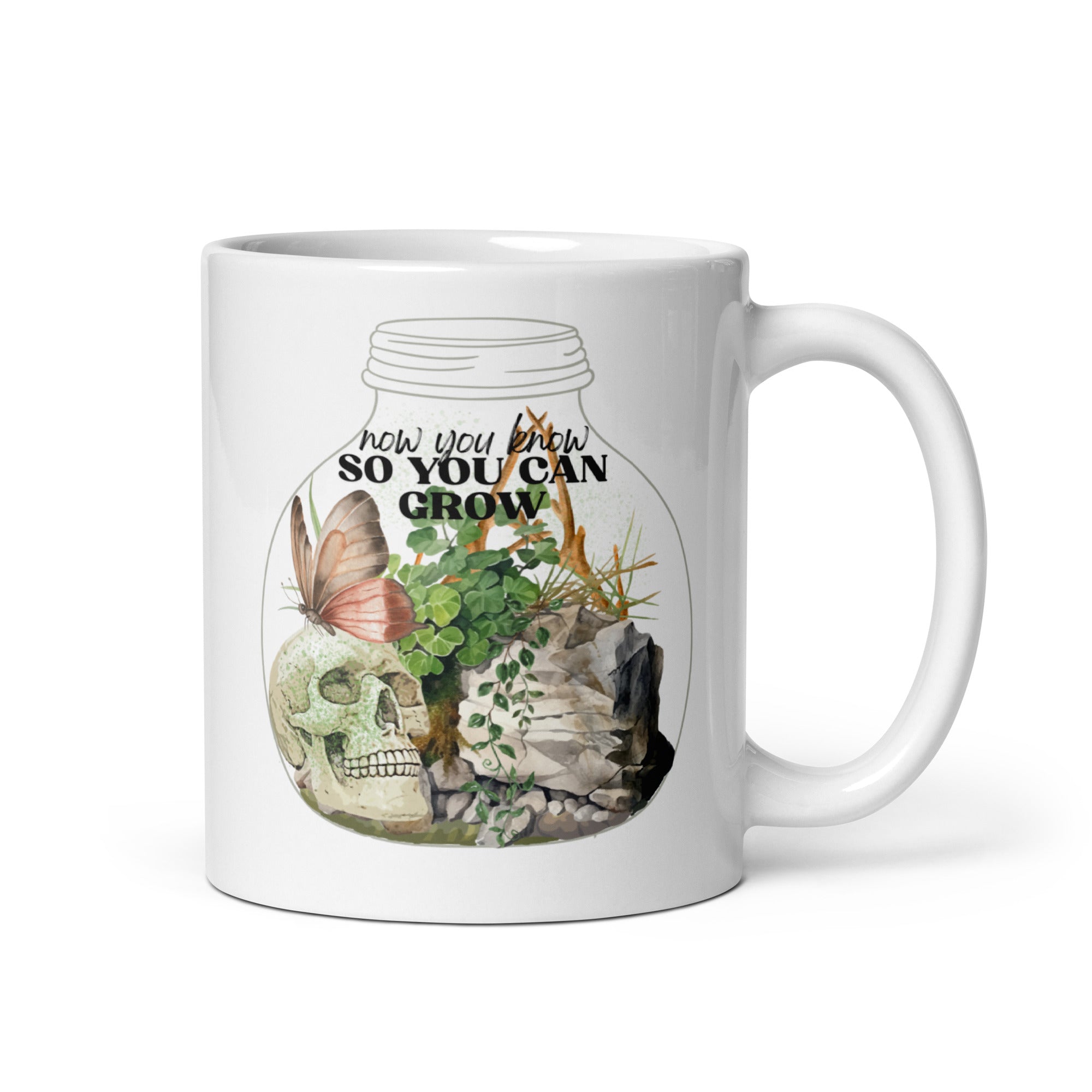 Now You Know So You Can Grow, Notes of the Week (Left Handed) - Coffee Mug